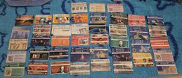 Lot d'environ 50 cartes téléphoniques PTT occasion