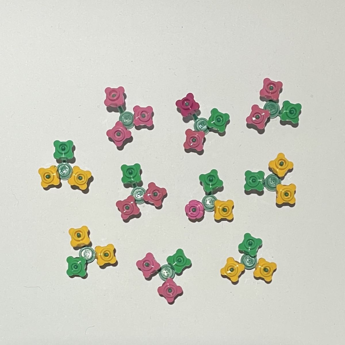 Lego Kit di costruzioni: Lego Blumen gemischt, 10 Stück – Usato da Grünen venduto da acker79 1