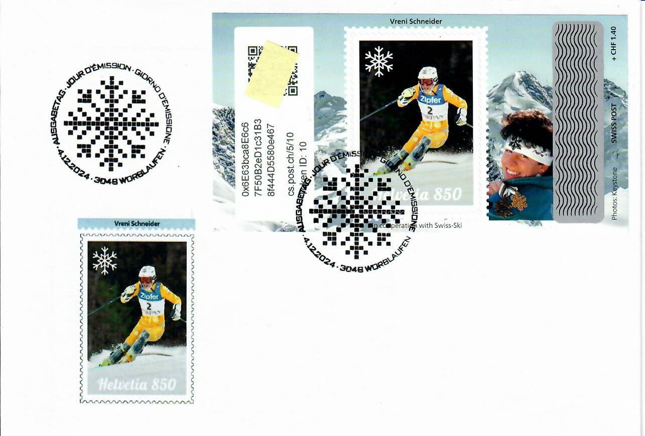 Tutti i francobolli: Crypto Stamps 5.0 FDC ID 10, Illustriert – Usato da Schlieren venduto da Dalpie1414