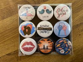 Magnet Buttons Liebe
