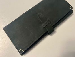 OMEGA High Precision black leather travel box (sleeve, etui)