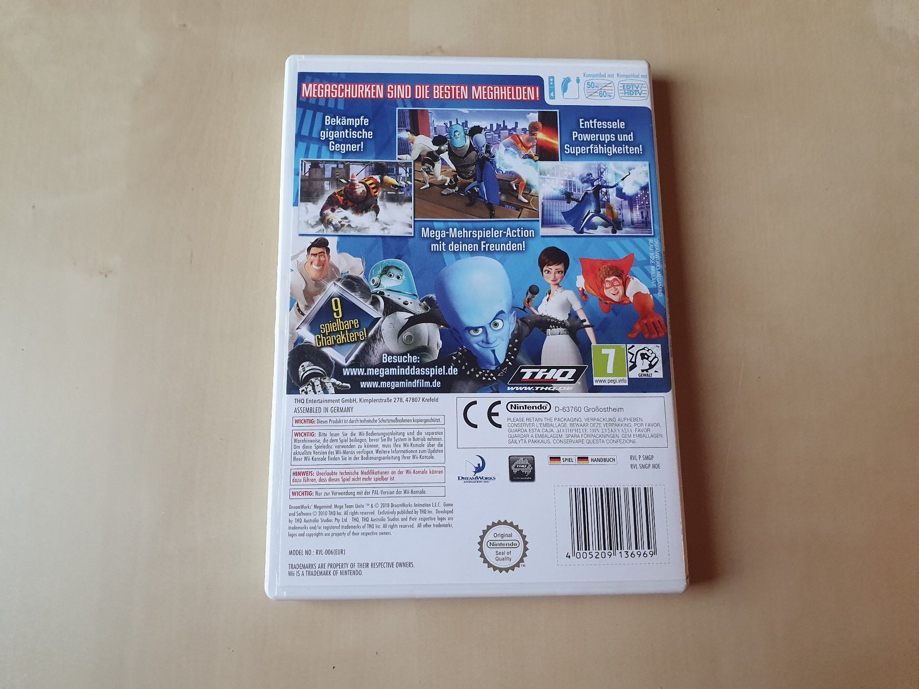 Nintendo Spiele: Megamind – Gebraucht aus Stansstad von collectorsshop 1