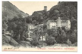 Promotogno GR Val Bregaglia Bergell Hotel Bregaglia um 1910
