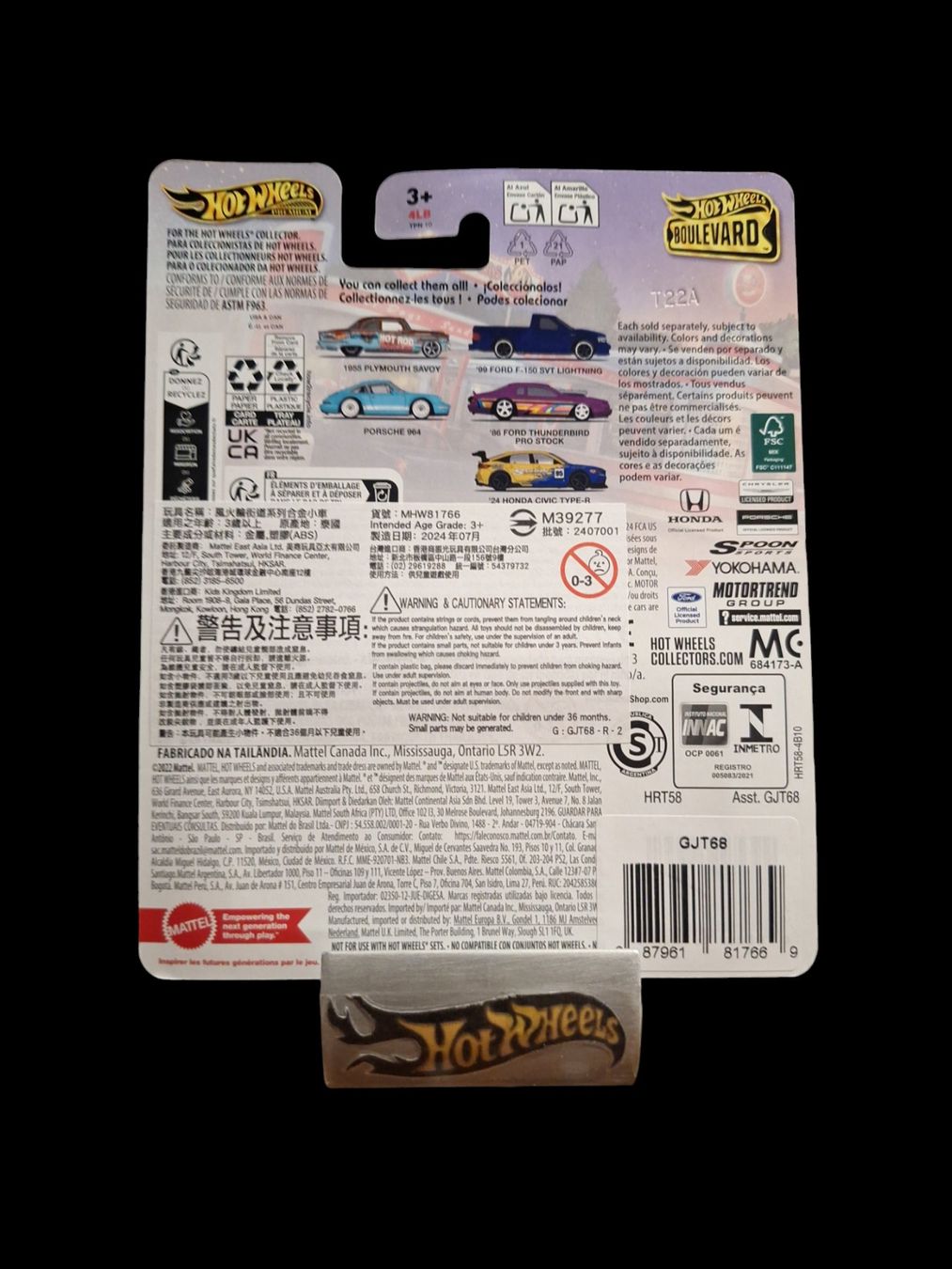 Hot Wheels Modellini d'auto: Hot Wheels Premium Boulevard #104 86 Ford Thunderbird Pro St – Nuovo e nell'imballaggio originale da Adlikon venduto da Mmartin0 1