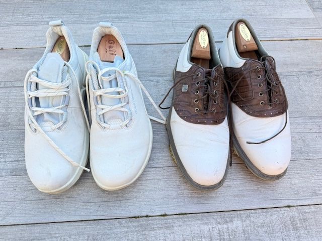 Herrenschuhe: Chaussures de golf – Gebraucht aus Chavornay von cally01 1