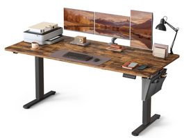 Höhenverstellbarer Schreibtisch elektrisch 180x80cm FANTOM