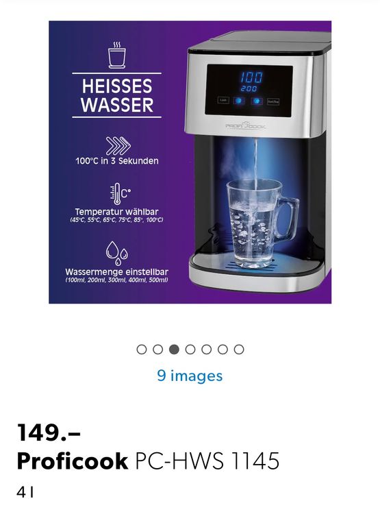 Electric kettle Kaufen auf Ricardo
