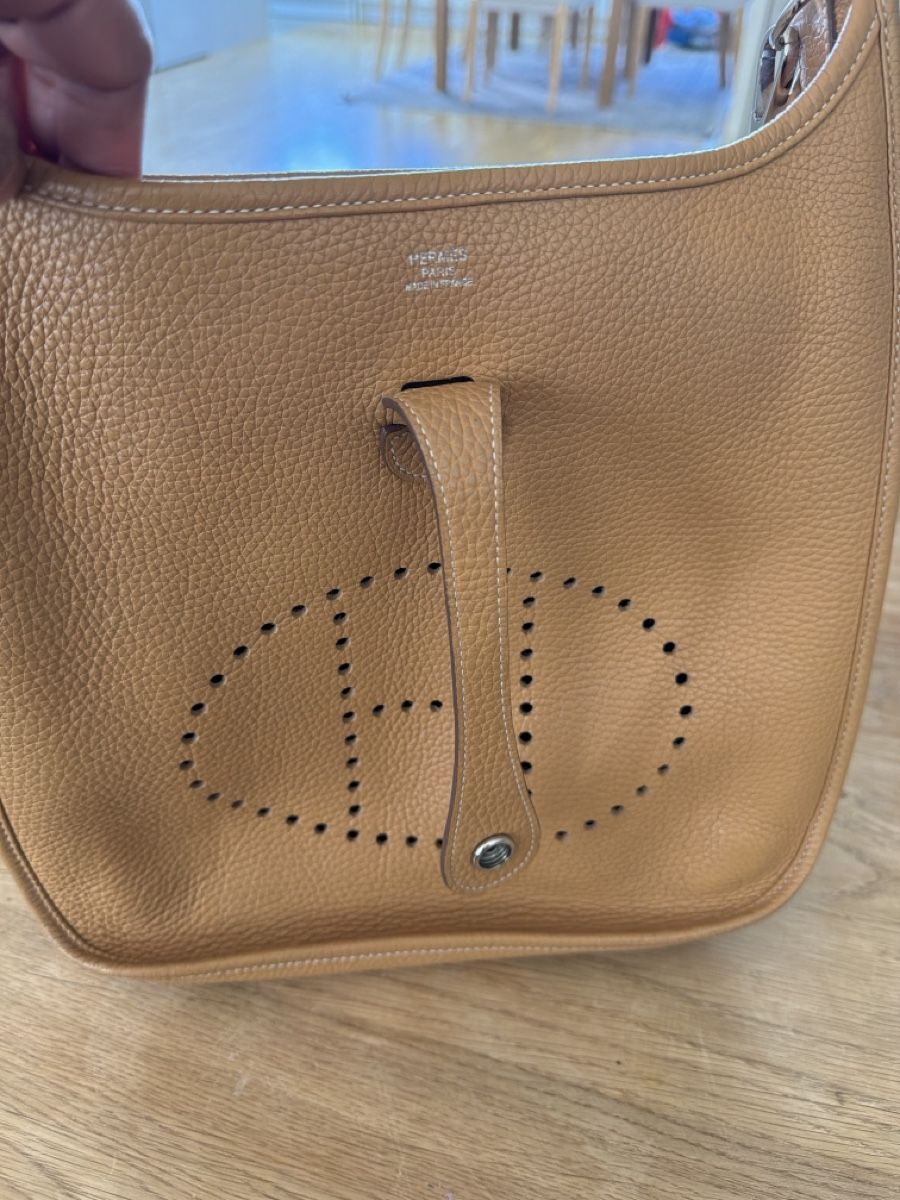 Hermès Borse da donna: Authentic Hermès Evelyne 28 Bag - Tan Leather - Pristine – Usato da Geneve venduto da esp_8rbh 5