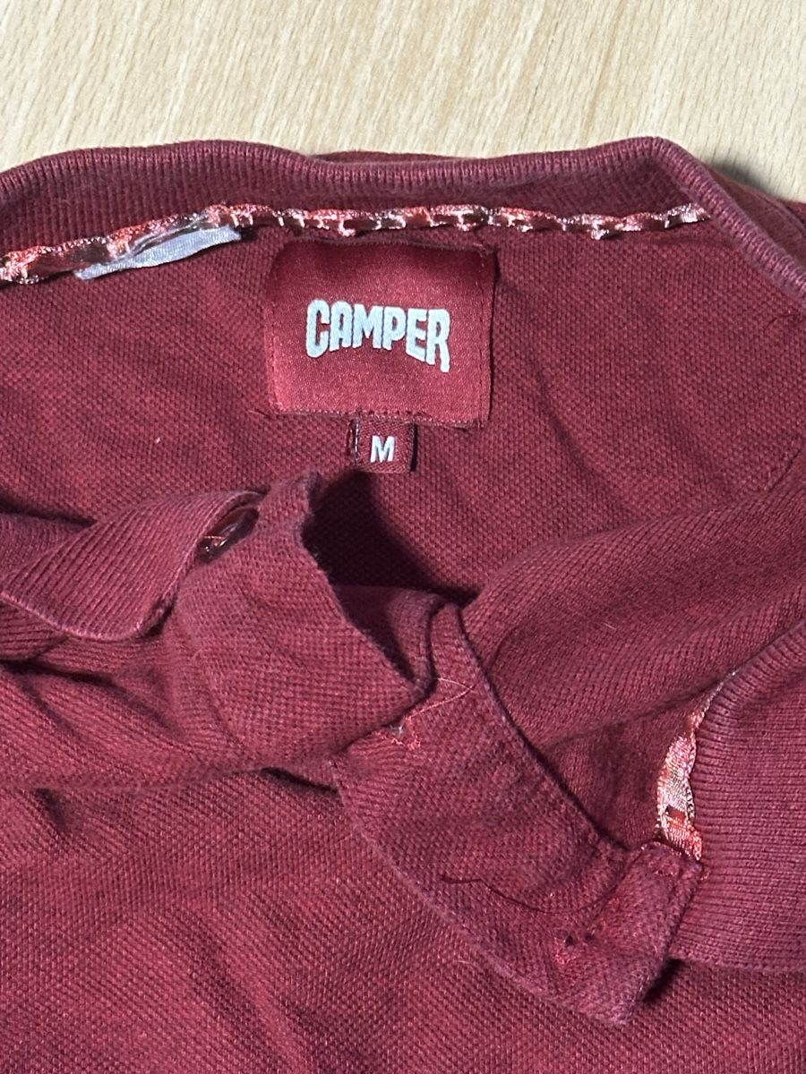 Polo-Shirts: Polo Camper bordeaux, taille M – Gebraucht aus Lausanne von sam_hp5y 1