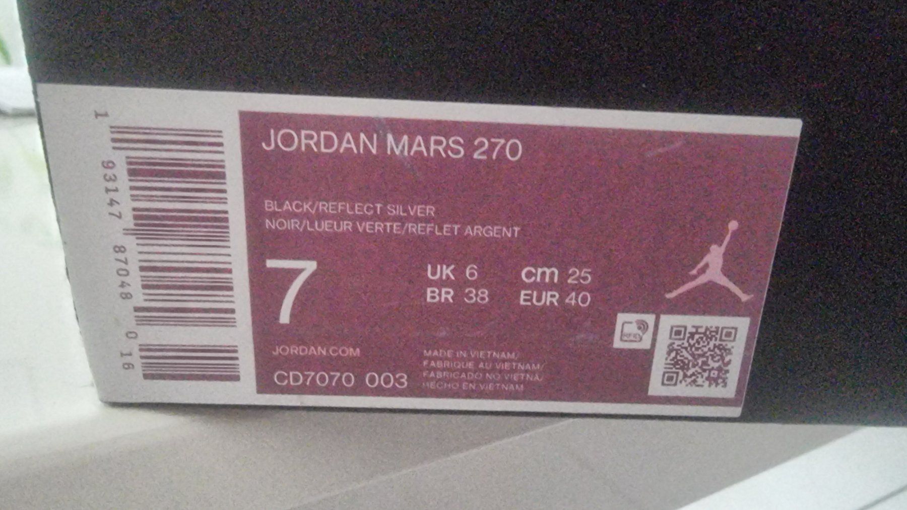 Jordan Scarpe da uomo: Jordan Mars 270 – Usato da Schmitten FR venduto da car_jf8f 1