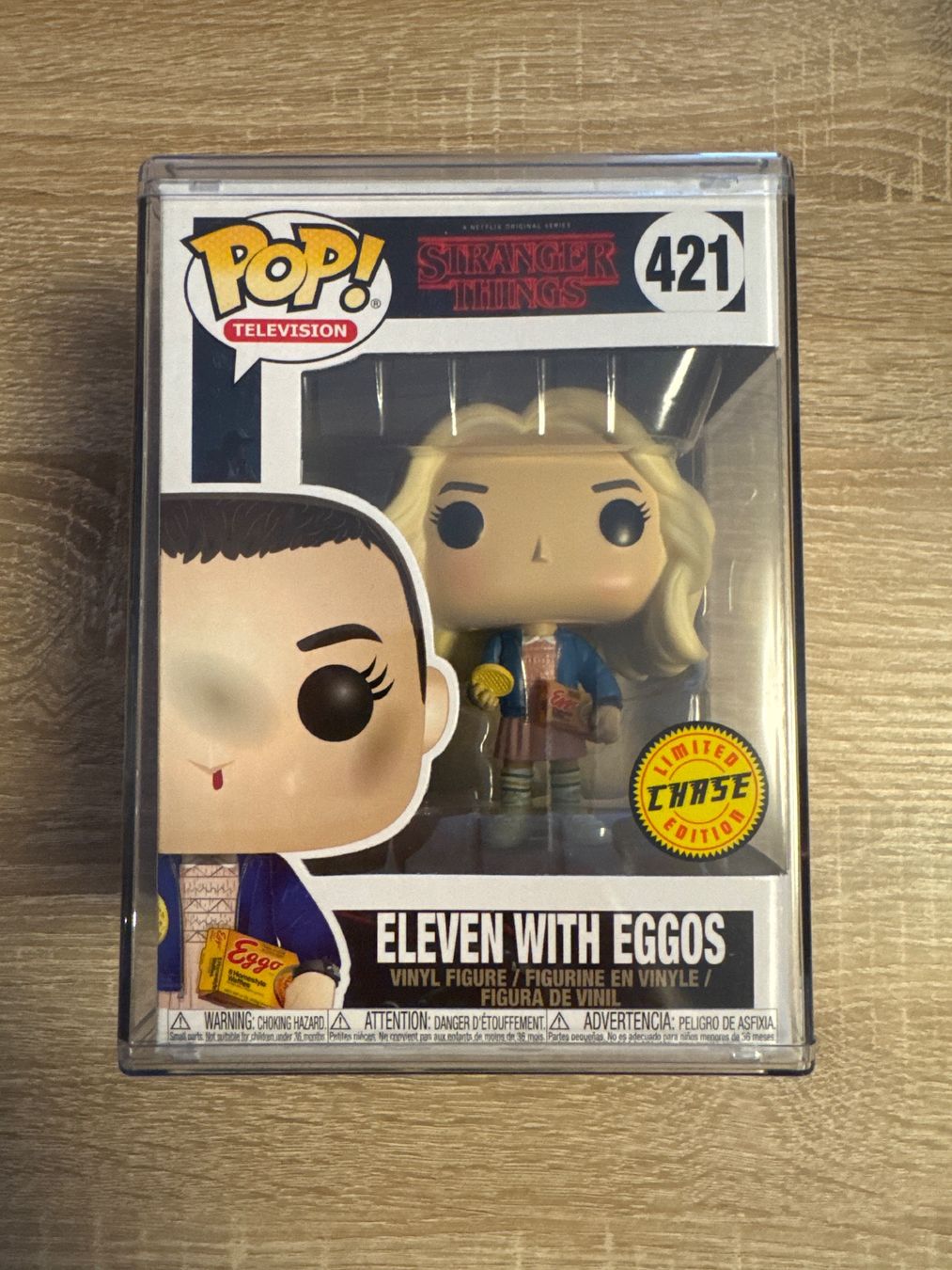 Funko Statuette: Funko Pop Stranger Things Eleven mit Eggos, Chase Edition – Nuovo e nell'imballaggio originale da Stetten SH venduto da RUBITYR0 6