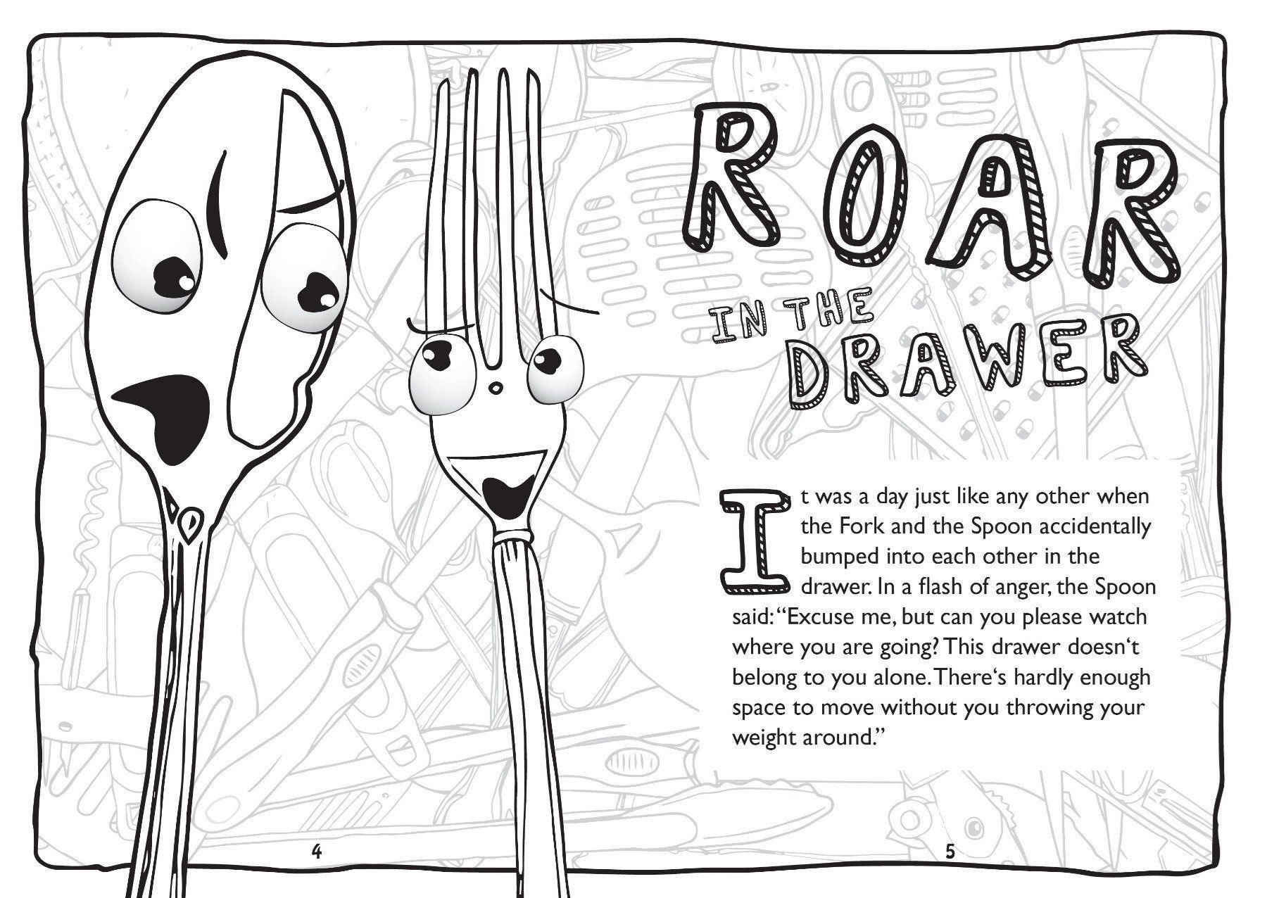 Libri: Engl. Kinderbuch "Roar in the Drawer" – Nuovo e nell'imballaggio originale da Basel venduto da HNDidn 1