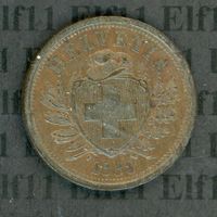 CHF___0.02 1888 vz-unz 2 Rappen