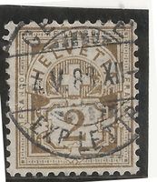 GENEVE 04.05.87 auf Zu#58a Mi#50x Vollstempel [10A12]