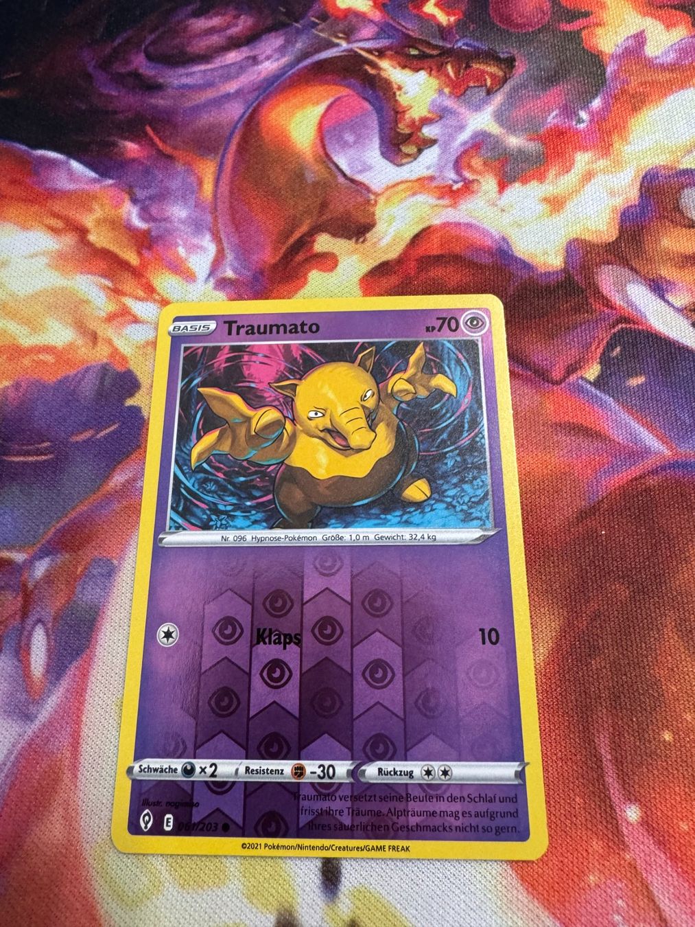 Pokémon Carte collezionabili: Traumato (EVS 061) / Reverse Holo / Drachenwandel – Nuovo (secondo la descrizione) da Bülach venduto da CherryBlu