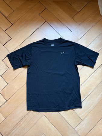 NIKE - Sport T-Shirt Funktionsshirt schwarz M