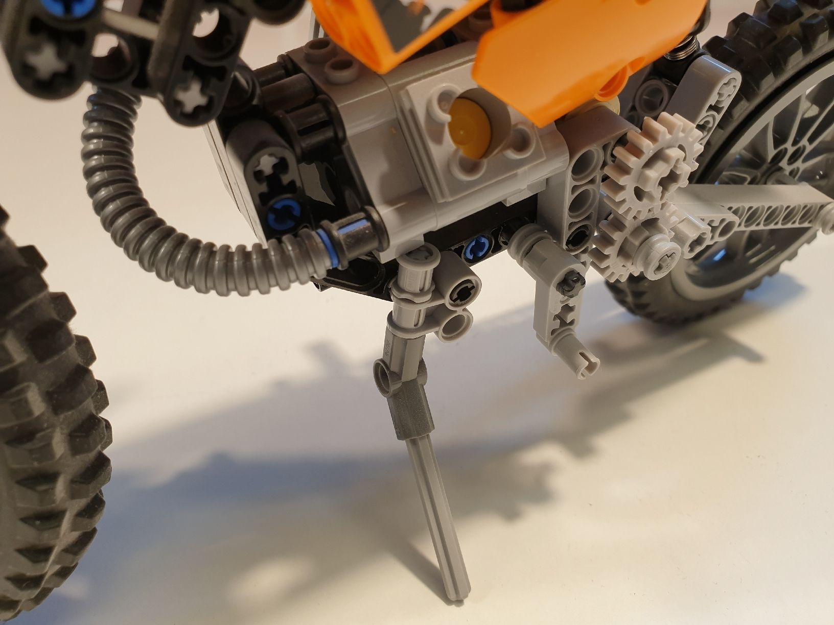 Lego Giocattoli: LEGO Technic Motorrad, Modell 42007 – Usato da Herisau venduto da Musikfestival 4