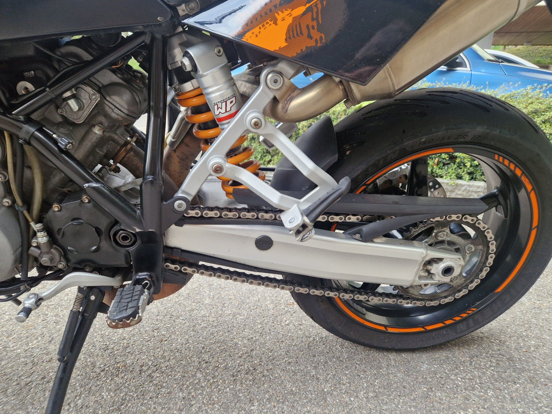 KTM Strasse: **KTM 950 Supermoto**frisch ab MFK** – Gebraucht aus Flawil von LG-AG_Teilemarkt 7