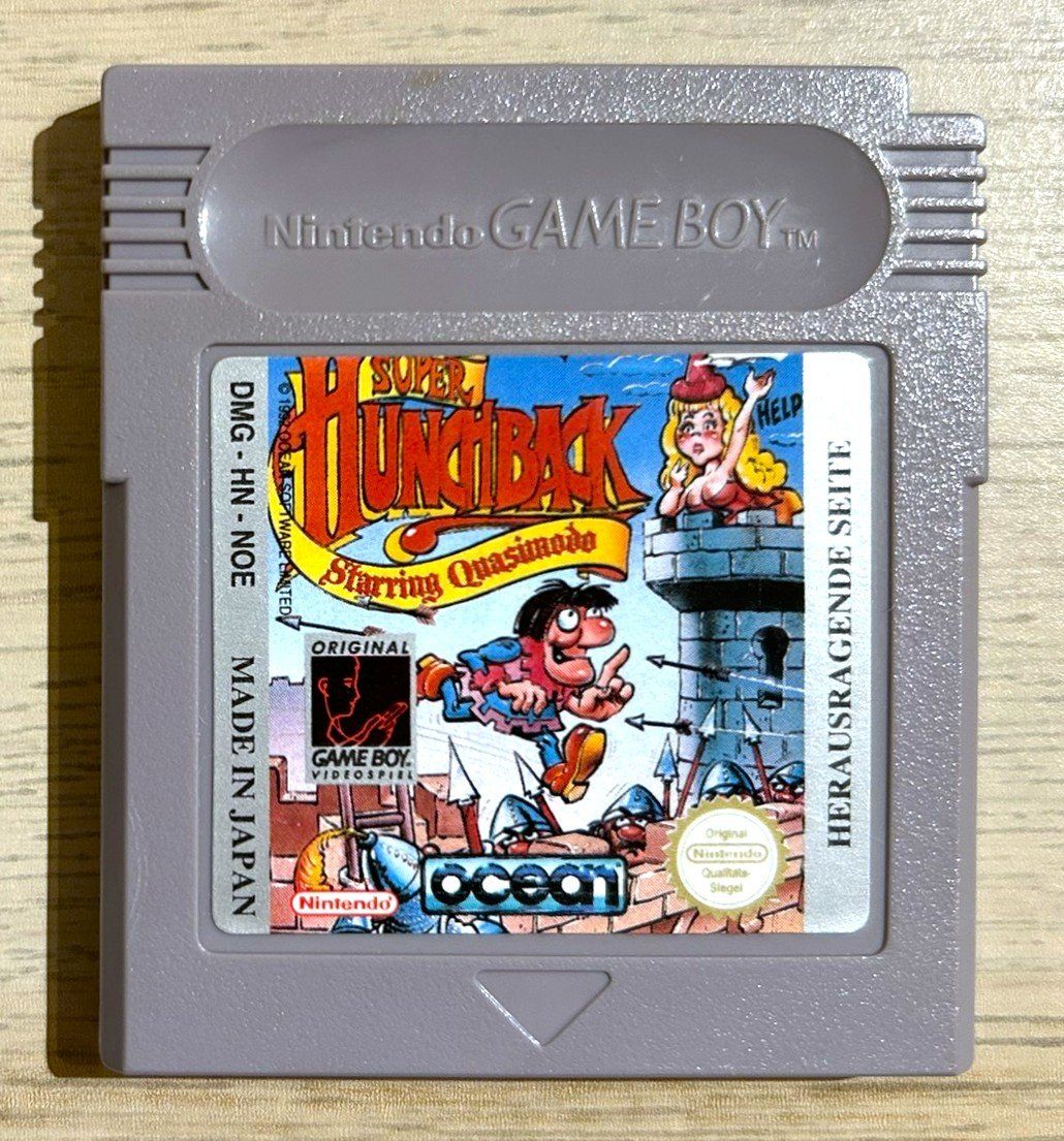 Nintendo Giochi: Super Hunchback Starring Quasimodo Gameboy – Usato da St. Gallen venduto da Alpine.Arcade