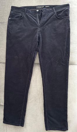Massimo Dutti Cordhose, Herren, Grösse 34 Blau