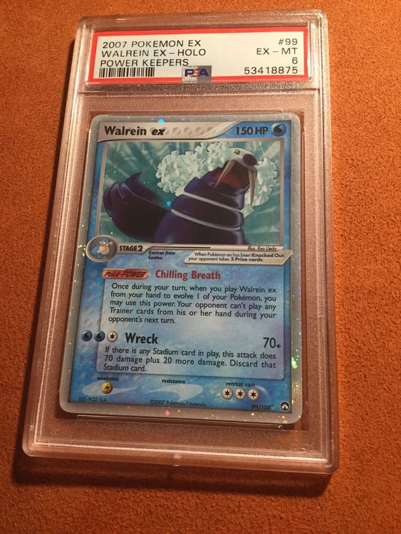 Walrein Ex Holo, Power Keepers (2007), PSA 6 Kaufen auf Ricardo