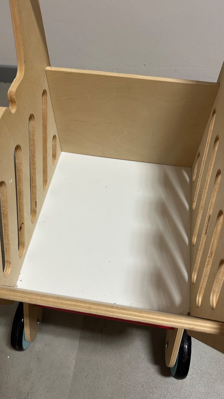 Giocattoli: Kinder-Einkaufswagen aus Holz – Usato da Schönenbuch venduto da marisli80 2