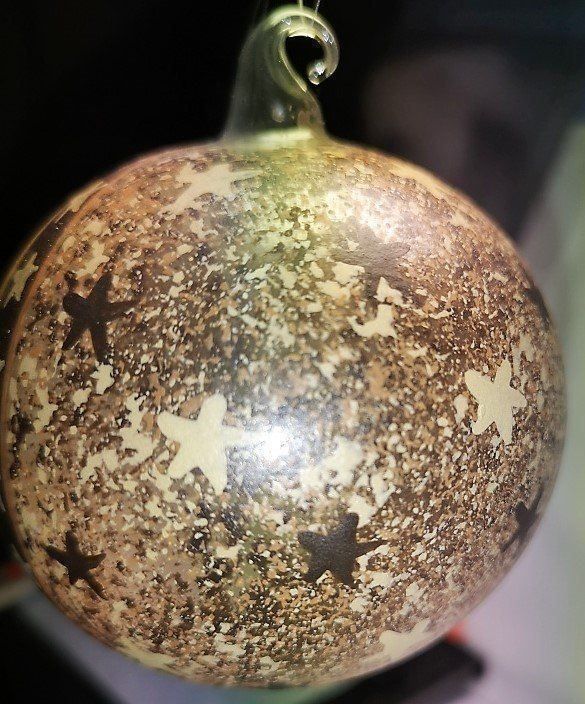 Tutte le decorazioni: Christbaumkugel Kuh mit Strauss – Nuovo e nell'imballaggio originale da Lutzenberg venduto da Pinschi01 1