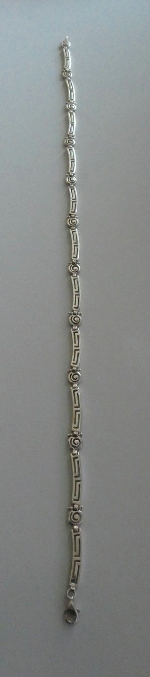 Ketten: Halskette Collier griechisches Muster Mäander 925 Silber – Gebraucht aus Frauenfeld von dhour 8