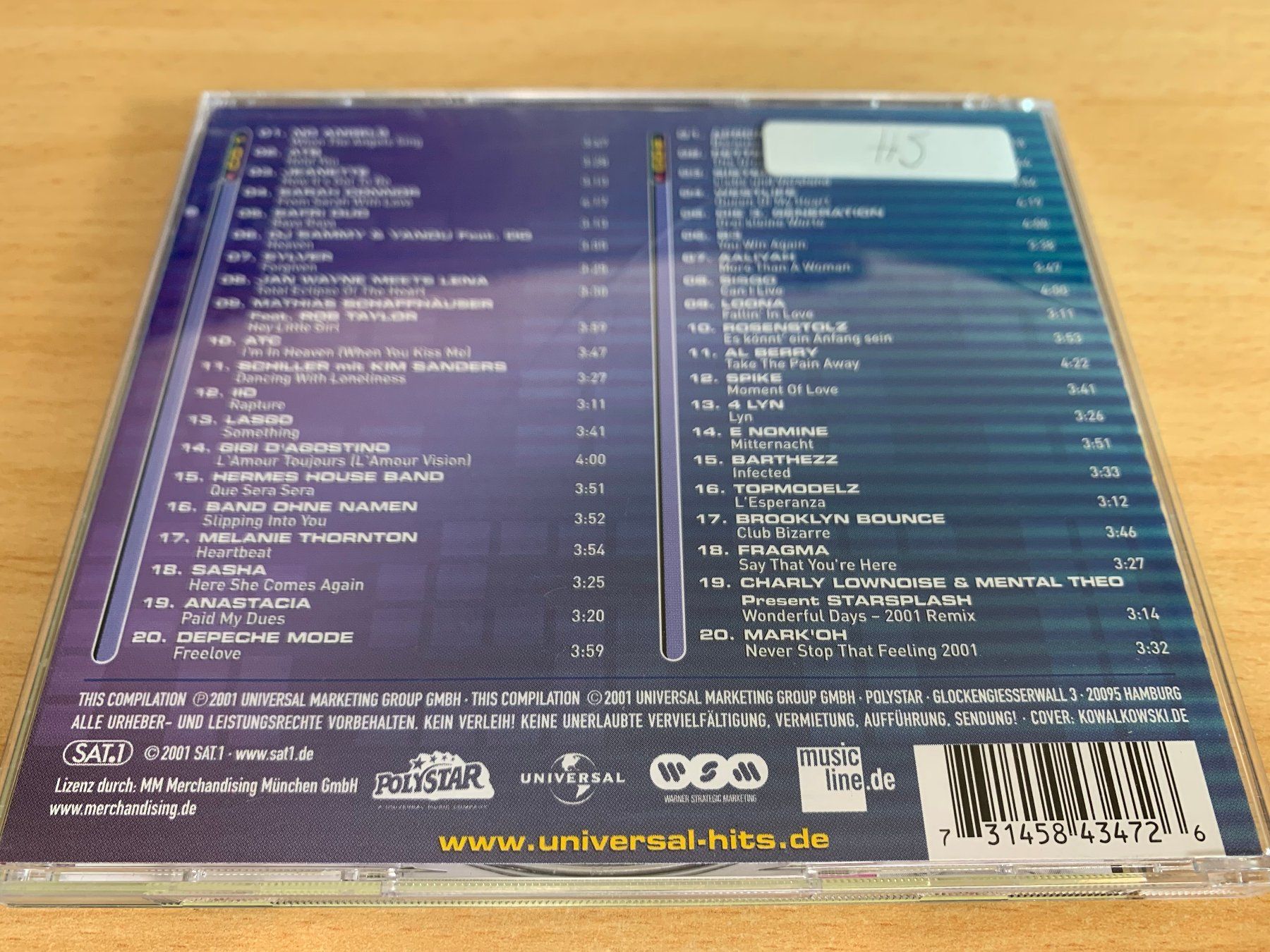 CD: Megahits 2002 Die Erste - 2 CD – Usato da Rikon im Tösstal venduto da Alpenmutz 1