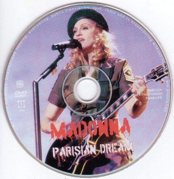 Tutti i DVDs: Madonna – Parisian Dream – Usato da Nidau venduto da ybm 3