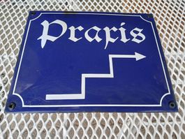 altes EMAIL-SCHILD * PRAXIS * ab 1 Franken