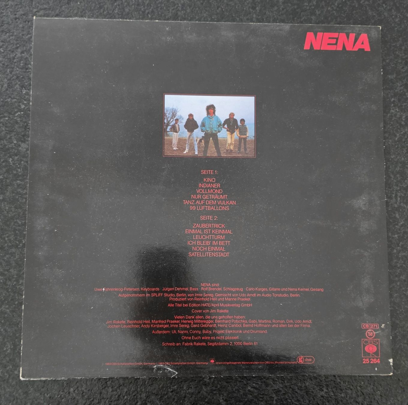Schallplatten: 2 Nena Vinyl-Schallplatten  – Gebraucht aus Obergerlafingen von 88MPH 3