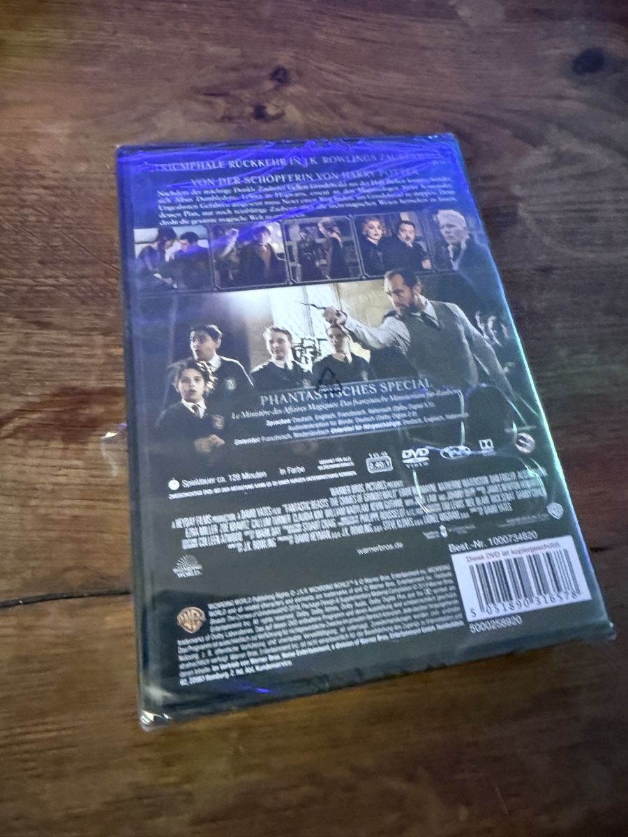 Alle DVDs: GRINDELWALDS VERBRECHEN  – Neu und originalverpackt aus Aarau von Panjo3 1
