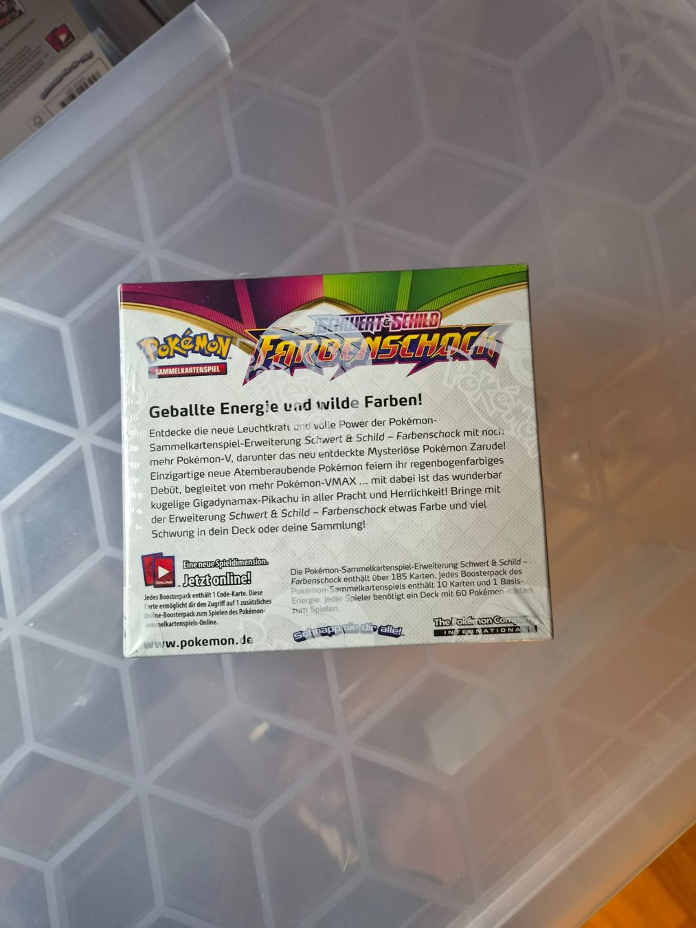 Pokémon Cartes à collectionner: Pokémon Display Farbenschock DE sealed – Neuf (Voir description) à Sisseln AG par schenk-figuren 2
