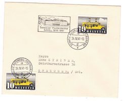 Lettre de Basel BPA A303 pour Grenchen le 24.IV.41
