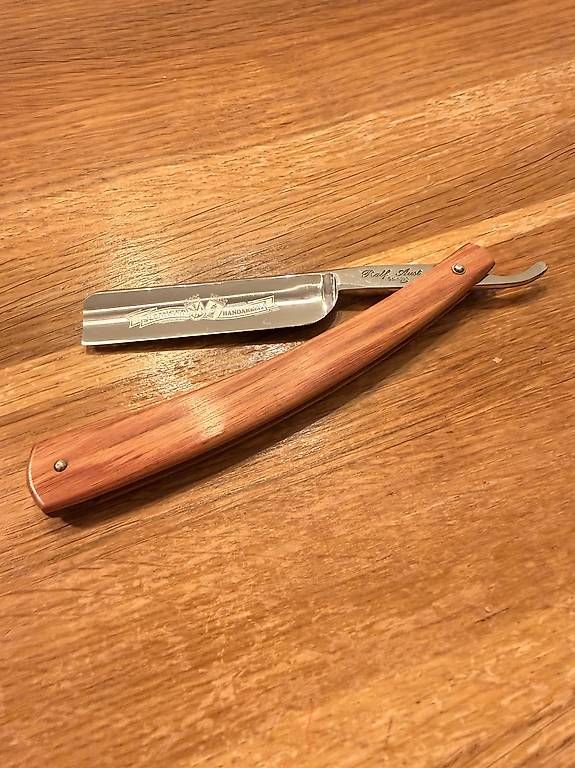 Rasierapparate & Rasierklingen: Rasiermesser Rosenholz Ralf Aust Solingen – Neu und originalverpackt aus Rütihof von Kromalit 1
