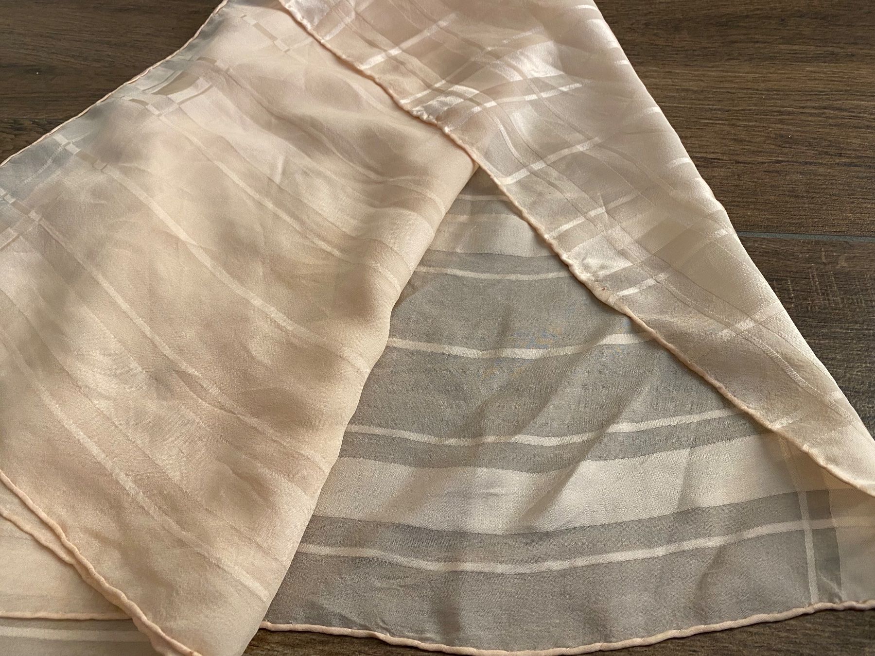 Foulard & Sciarpe: Jacques Morer Seideschal / Foulard rosa – Usato da Pratteln venduto da a23_j2gs 3