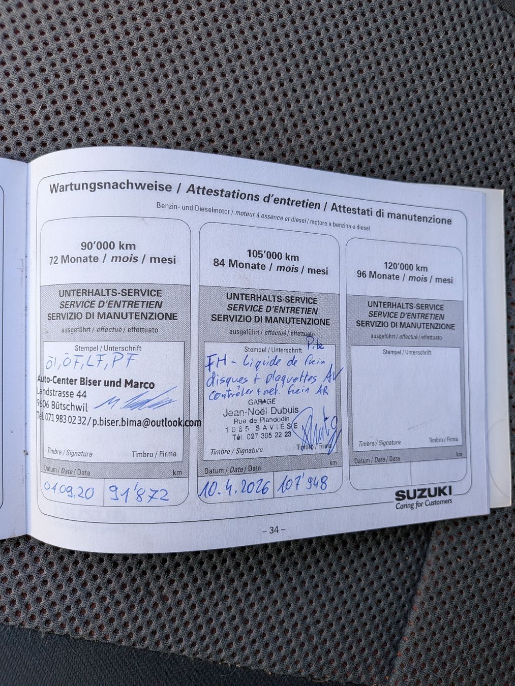 Suzuki Automobili: Suzuki SX4 1.9 DDIS 4X4 – Usato da Savièse venduto da car_d7fd 4