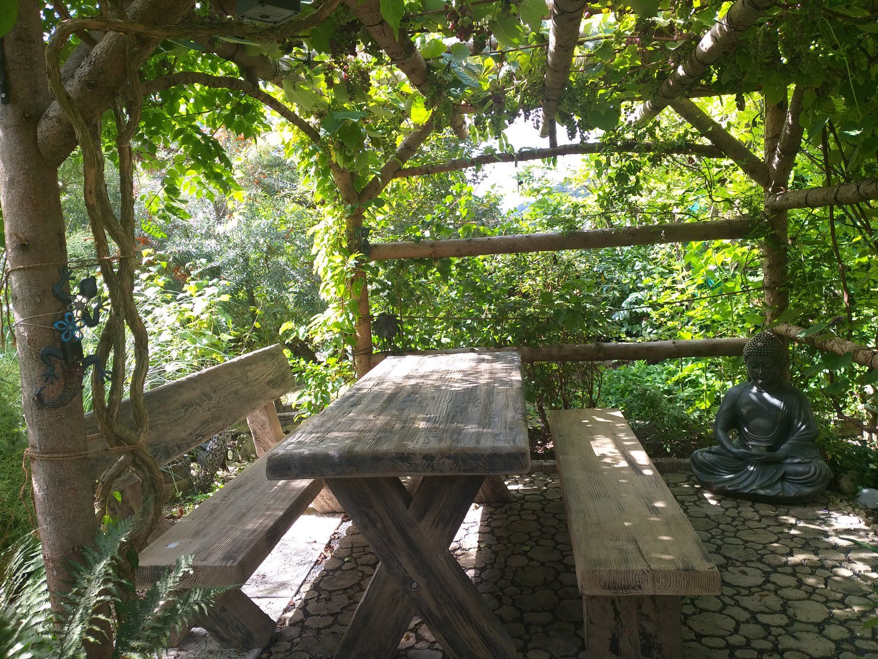Tavoli: Beton-Tisch 200 mit Holzimitation – Nuovo (secondo la descrizione) da Herbetswil venduto da AHA-Garten 7