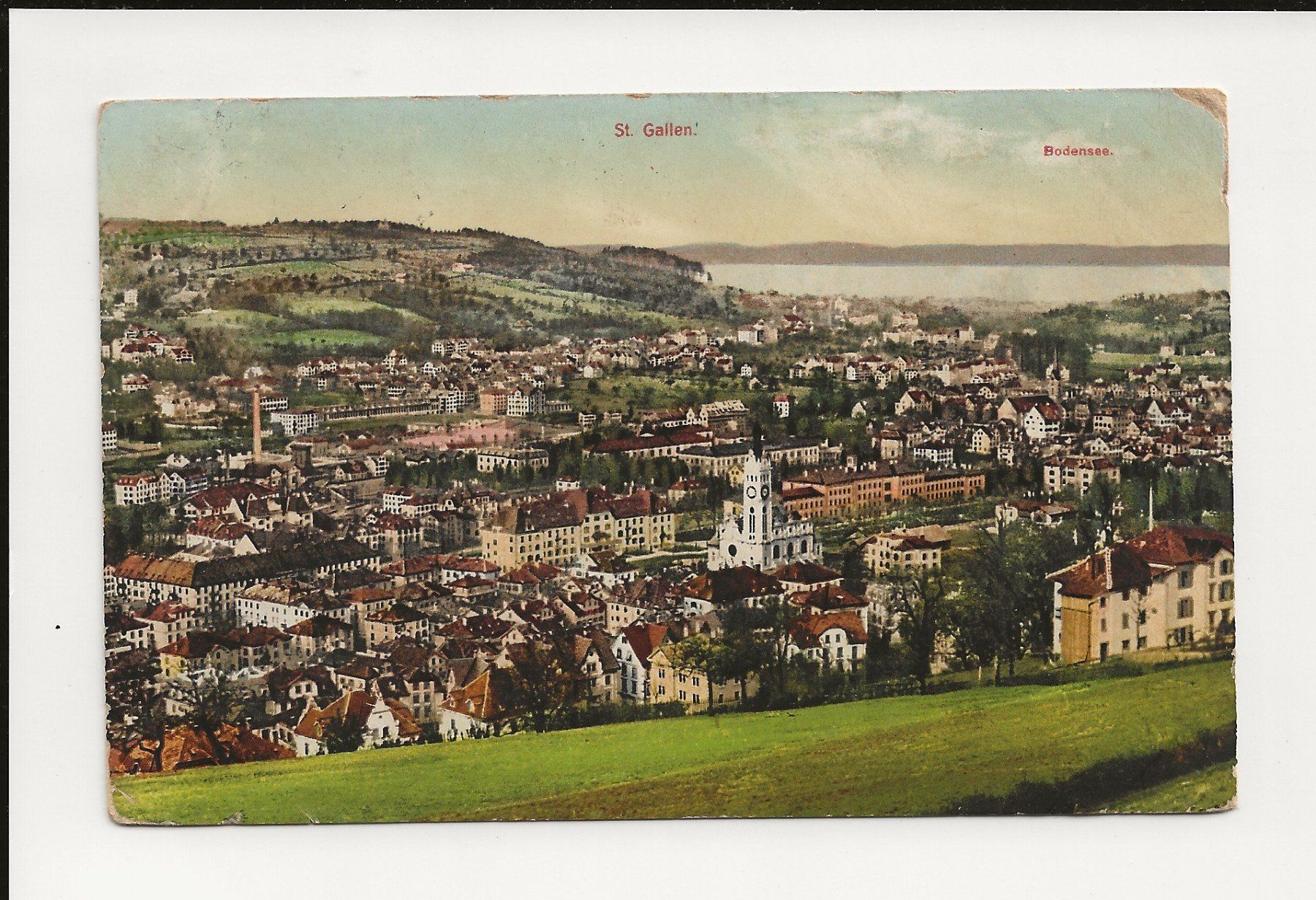 Cartes postales: AK 1911 St. Gallen 😍 – D'occasion à Greifensee par 315WDO