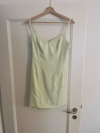 Mini dress lime green