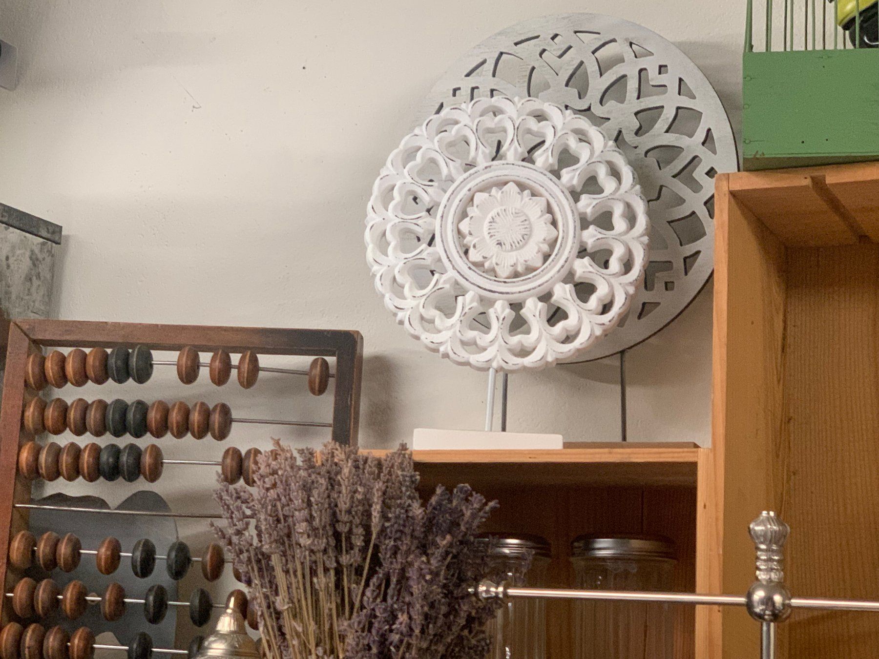 Tutte le decorazioni: Mandala Boho Deko Steller weiss – Usato da St. Gallen venduto da Miousch 7