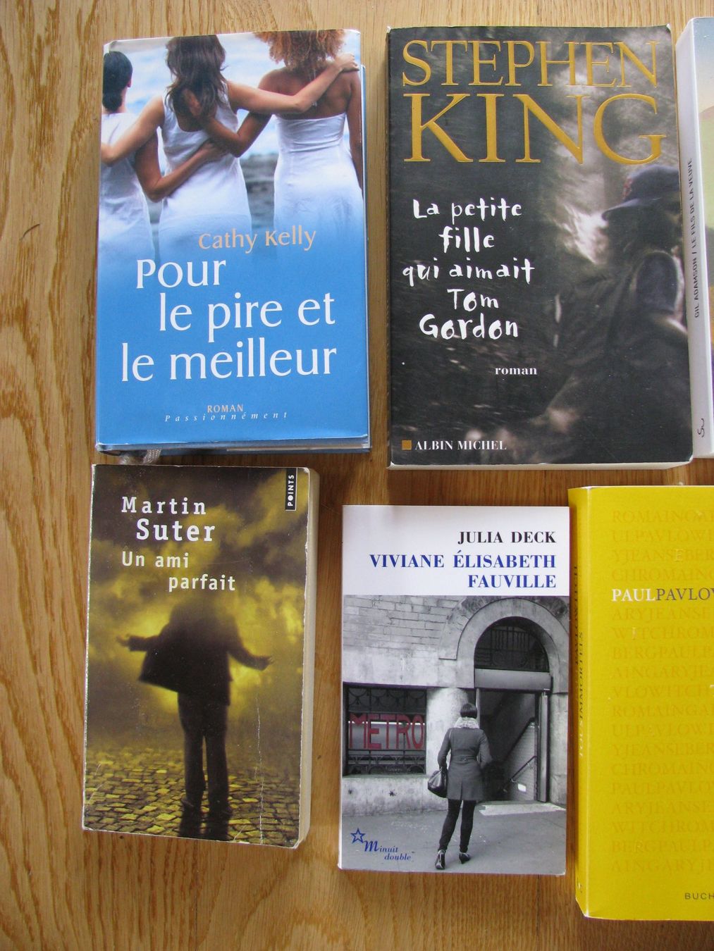 Libri: Lot de 8 romans : S.King, J.Deck, Pavlowitch, etc.... – Usato da Zweisimmen venduto da Domii 3