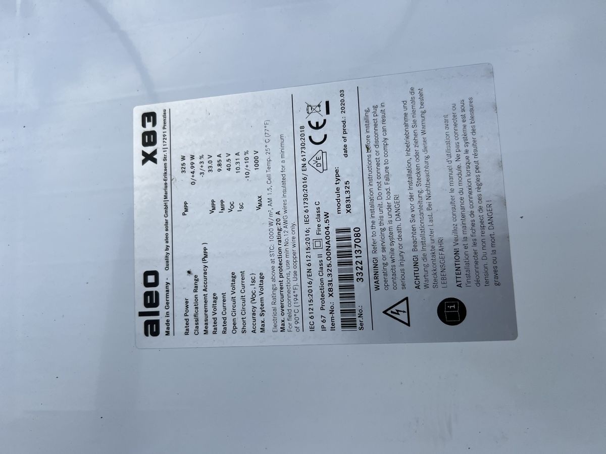 Dispositivi a energia solare: Kit solaire  – Usato da Villars-sur-Ollon venduto da safarte01 1