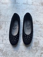 Waldläufer Ballerinaschuhe, schwarz, Grösse 39, Top Zustand