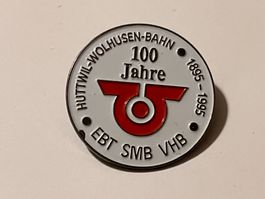 1 Pin Huttwil Wolhusen Bahn 100 Jahre EBT SMB VHB