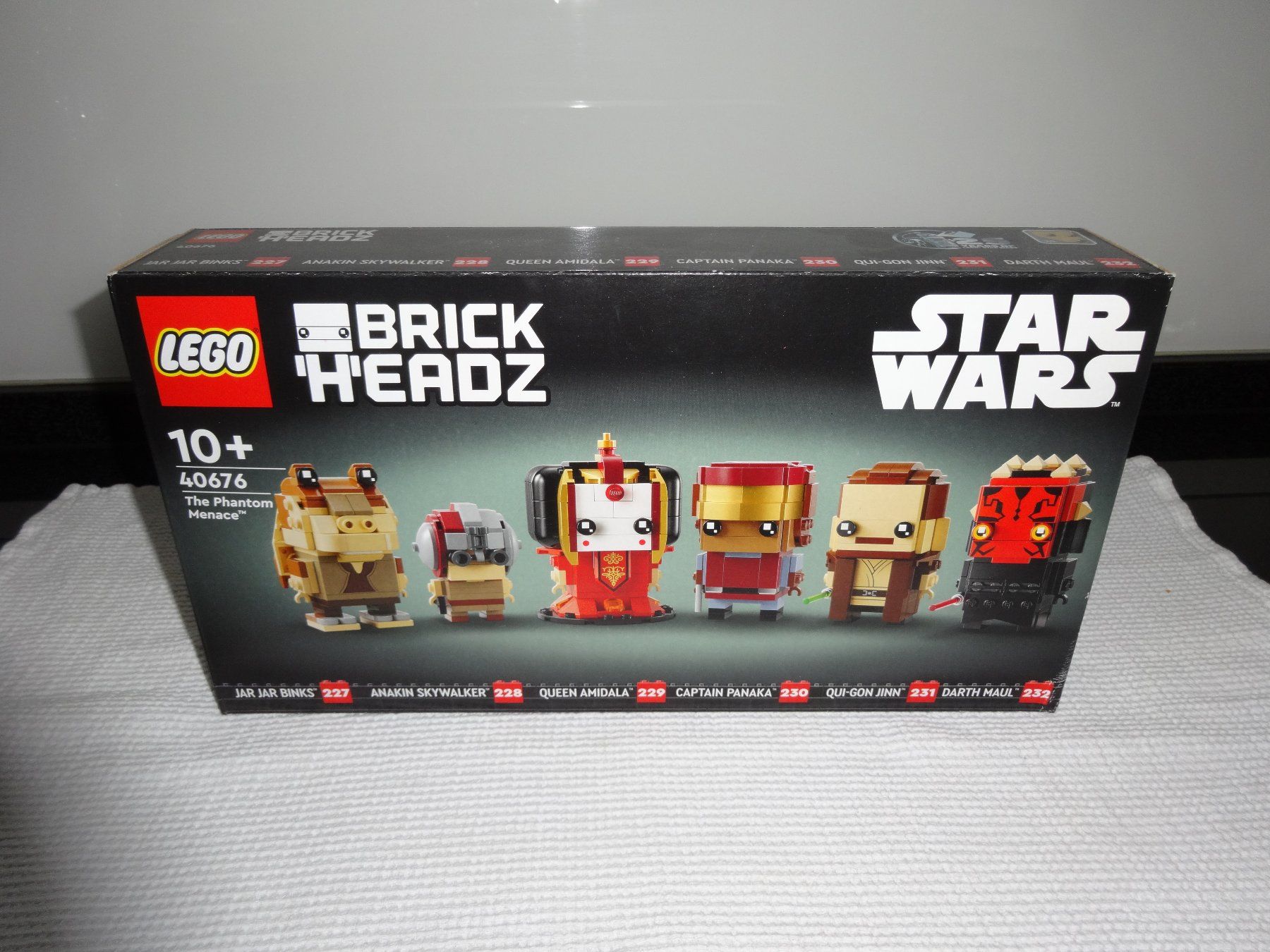 Lego Giocattoli: Lego Brick Headz The Phantom Menace  Nr 40676 – Nuovo e nell'imballaggio originale da Neerach venduto da jenny062