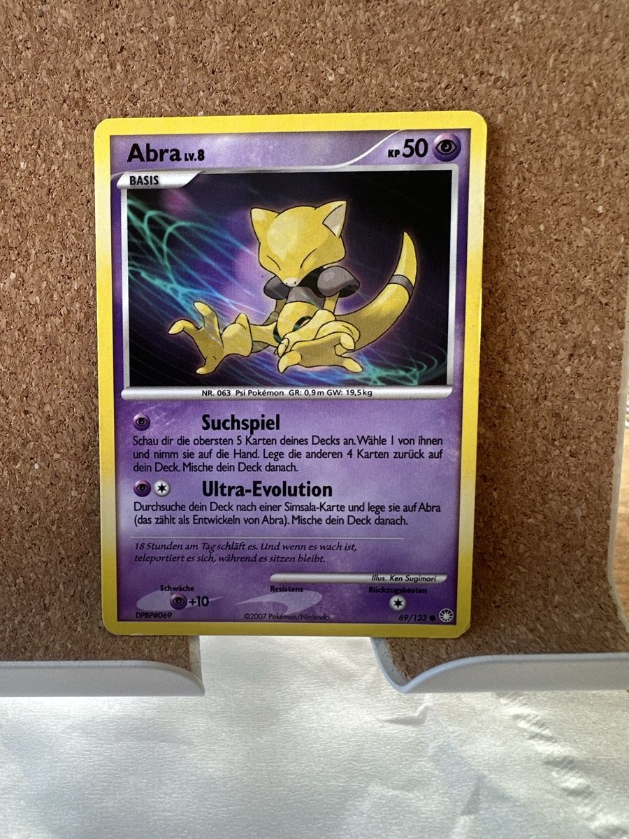 Cartes: Pokémon - Pottrot und Abra – D'occasion à Goldach par Lenny0220 1