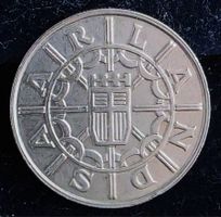 SAARLAND 100 FRANKEN 1955