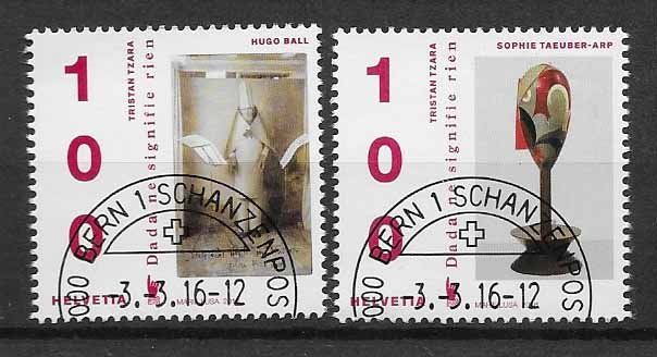 Tutti i francobolli: M1583 - Art Dada 1er jour – Usato da Trélex venduto da Phil_Albert